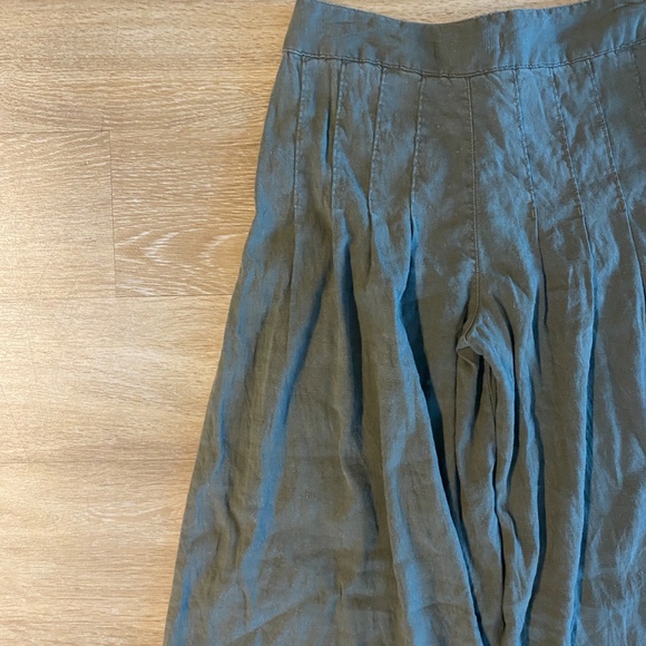 Free People linen trouser - olive - Picture 5 of 5